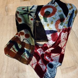 Lisa Kiss handpainted scarf